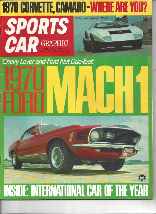 Журнал Sports Car Graphic 1969 10